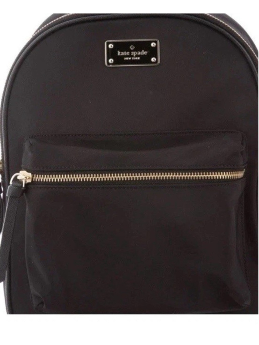 Kate Spade New York Small Bradley Backpack in Nylon, Black
